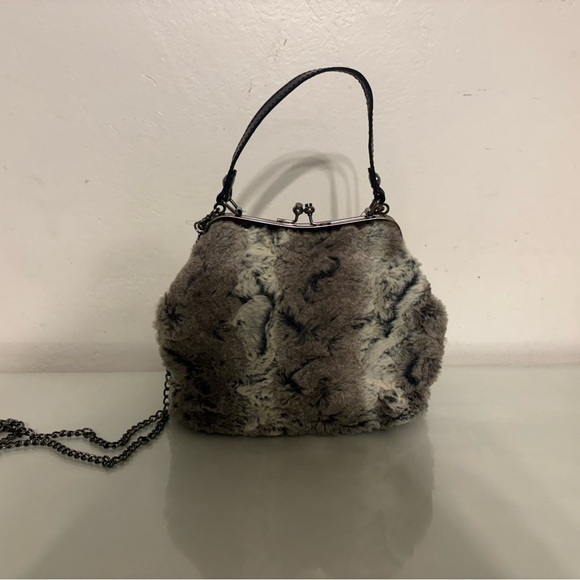 Patricia Nash faux fur purse